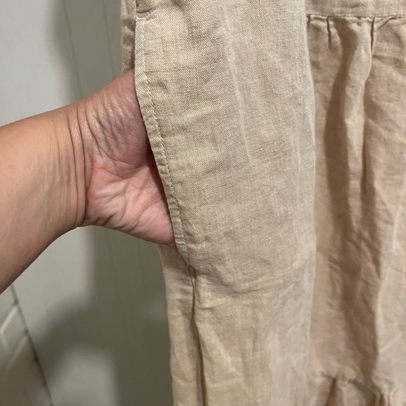 J. McLaughlin Cream Sleeveless Dress - Picture 4 of 7